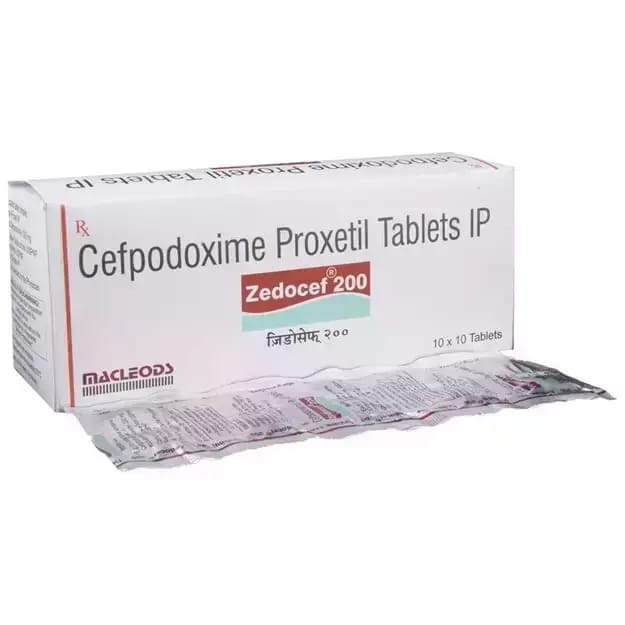 ZEDOCEF DXL 200MG TAB
